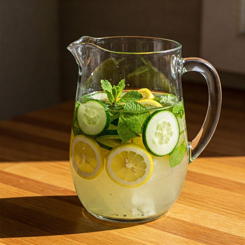 Nước detox từ chanh, dưa chuột và gừng: Hướng dẫn an toàn và hiệu quả từ chuyên gia dinh dưỡng