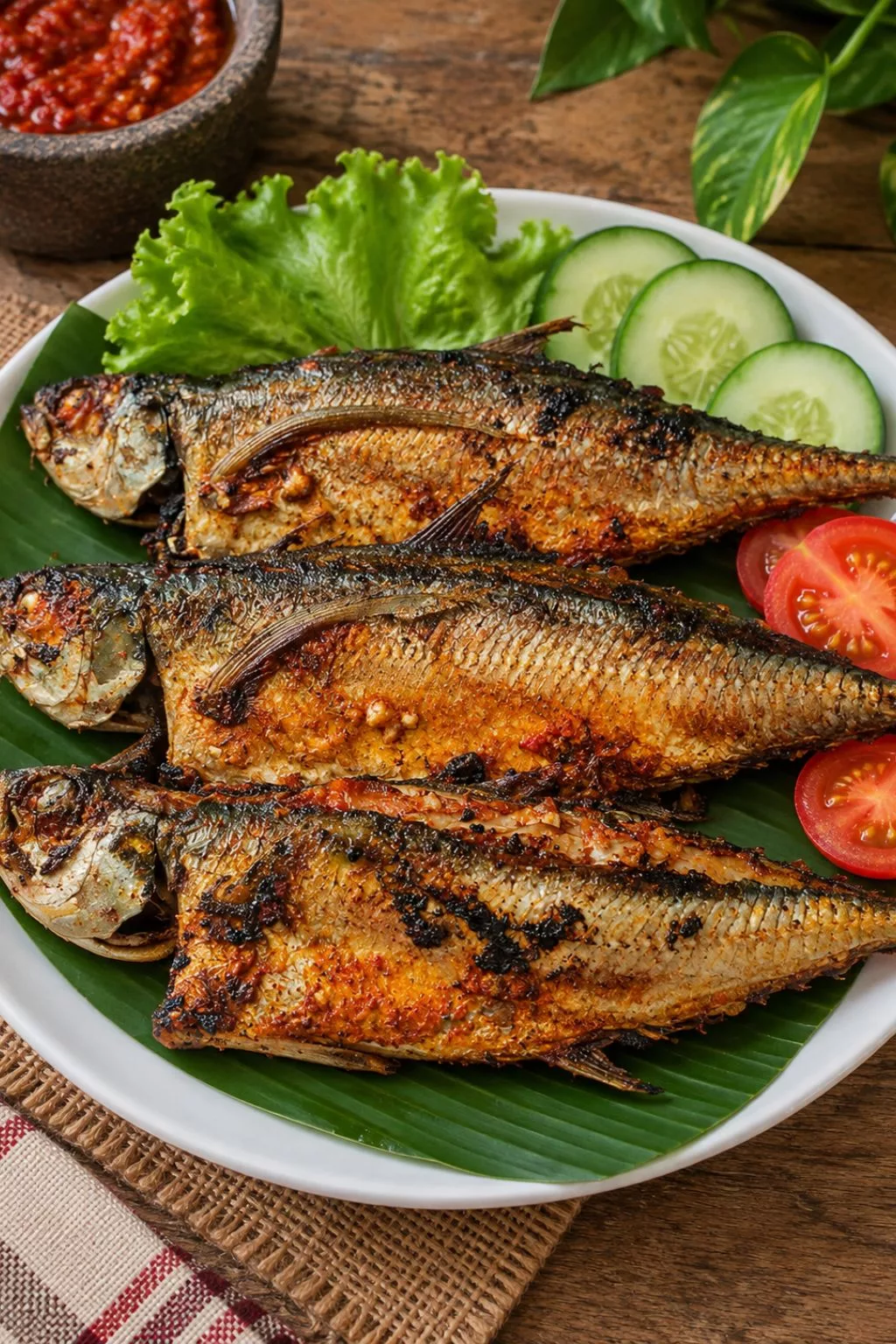 Roti Arab & Ikan Cencaru Sumbat: 6 Bahan Untuk Makan Malam Istimewa