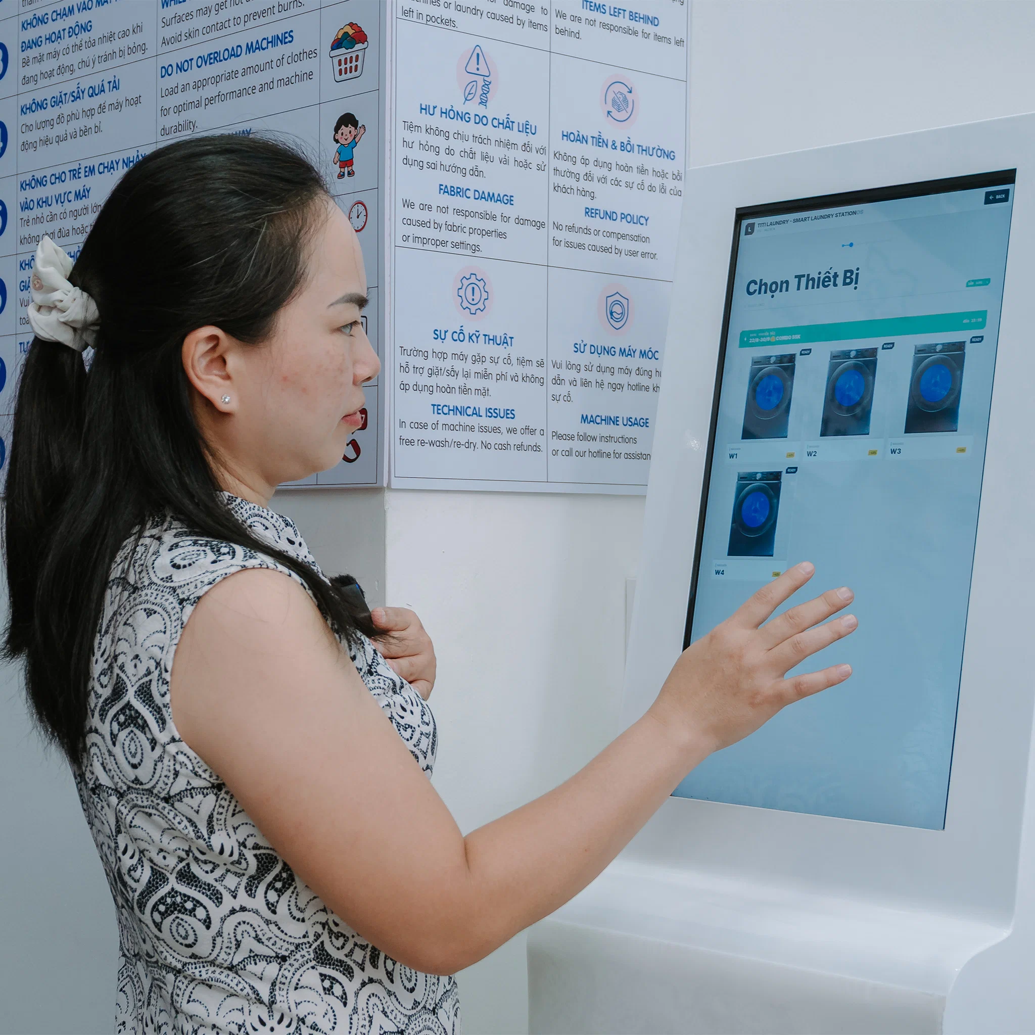 Cửa hàng giặt sấy tự phục vụ 24/7 của Samsung: Cơ hội kinh doanh mới?