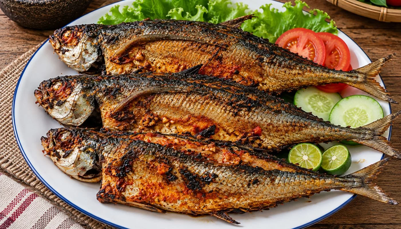 Roti Arab & Ikan Cencaru Sumbat: 6 Bahan Untuk Makan Malam Istimewa