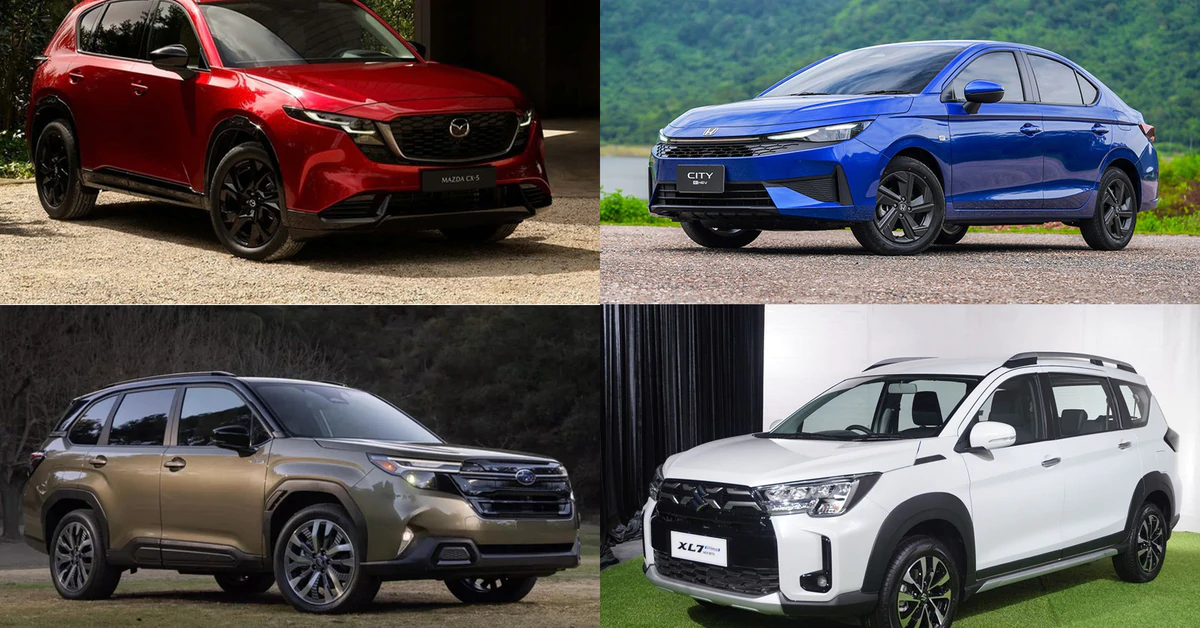 Mitsubishi Outlander, Subaru Forester Hybrid và cuộc đua xe Nhật cuối năm