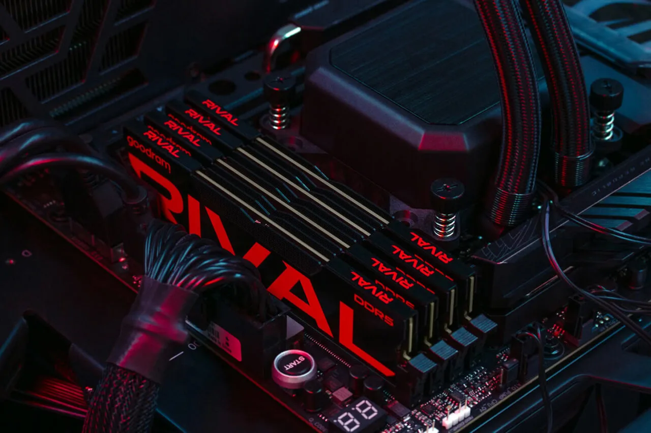 Goodram RIVAL Charge DDR5 6800 MT/s: RAM DDR5 gaming cho builder hiệu năng