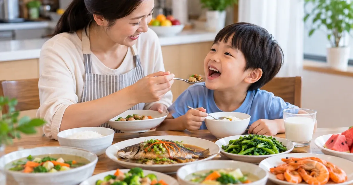 Cách phụ huynh bổ sung dinh dưỡng đúng cho con ăn bán trú