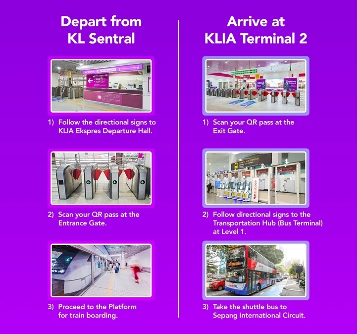 Panduan Lengkap Sepang Race Train Pass Untuk F1 Sepang