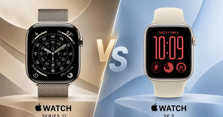 Apple Watch Series 11 hay Apple Watch SE 3: chọn sao cho đúng nhu cầu?
