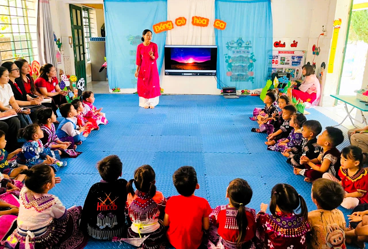 Lào Cai dạy tiếng Việt cho 18.887 trẻ em dân tộc thiểu số trước lớp 1