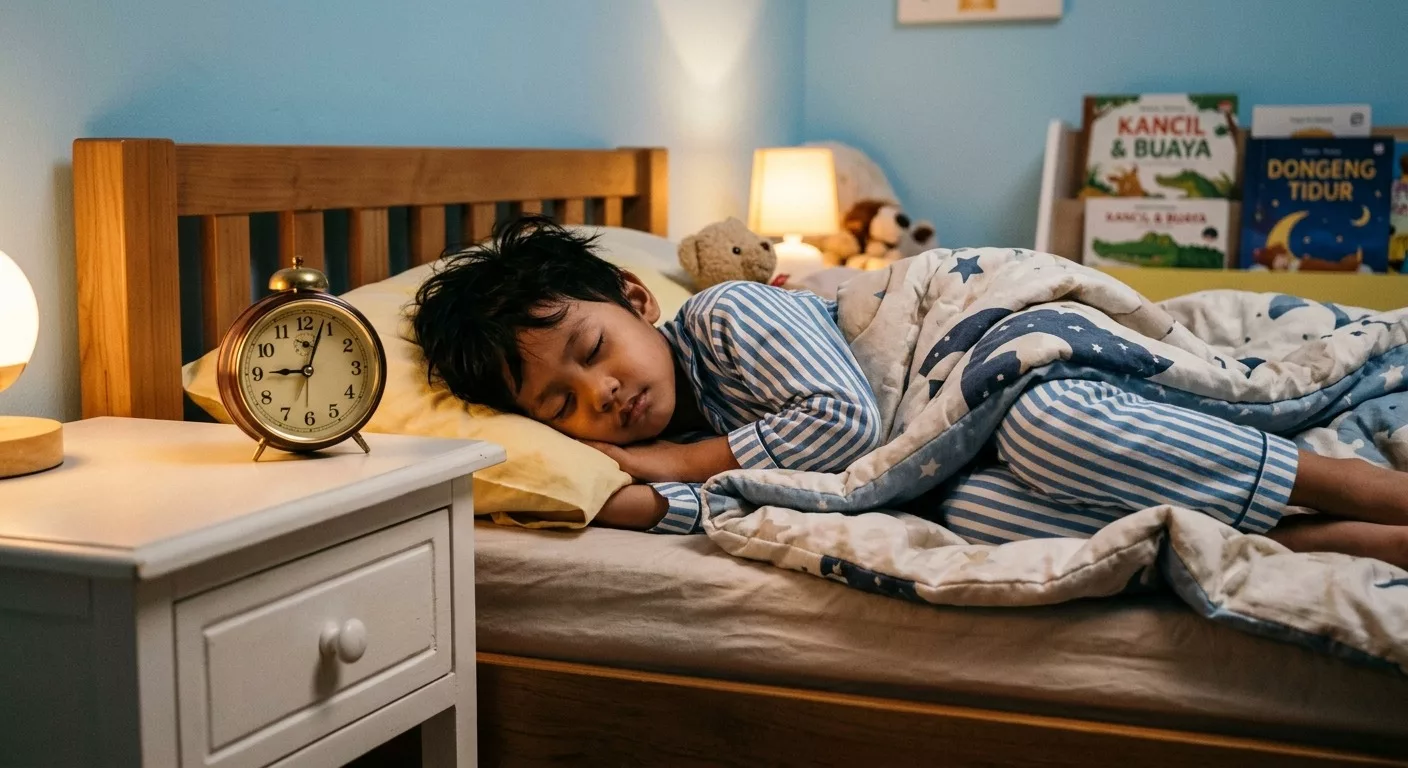 Tidur Awal Ubah Permainan Fokus Belajar Anak