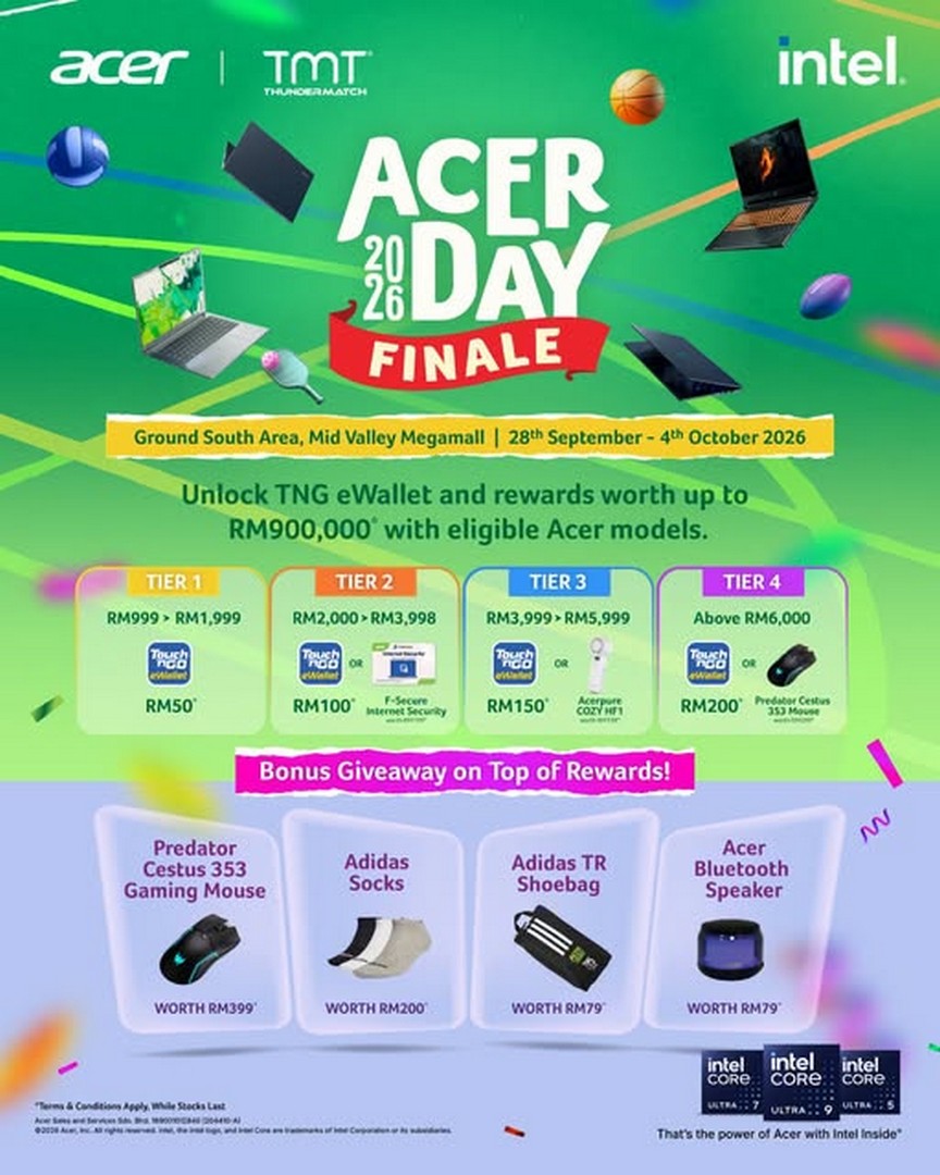 Acer Day Finale di Mid Valley: Berbaloi atau Tidak?