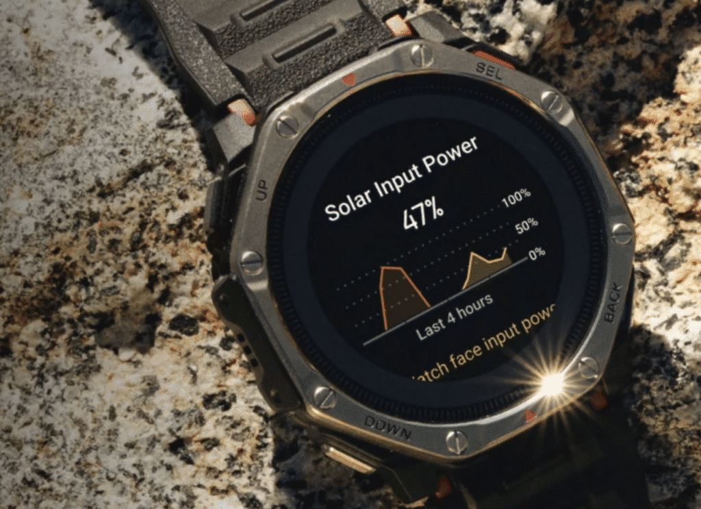Amazfit T-Rex Dual Solar: đồng hồ thể thao AMOLED sạc hai mặt có đáng chọn hơn Garmin?