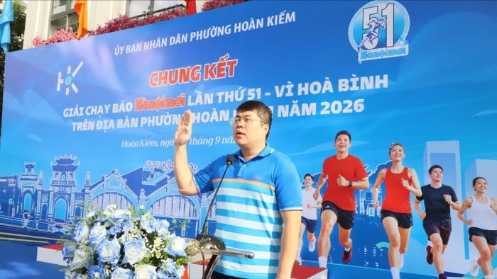 Chung kết Giải chạy Báo Hà Nội Mới: Hành trình hội tụ vì hòa bình