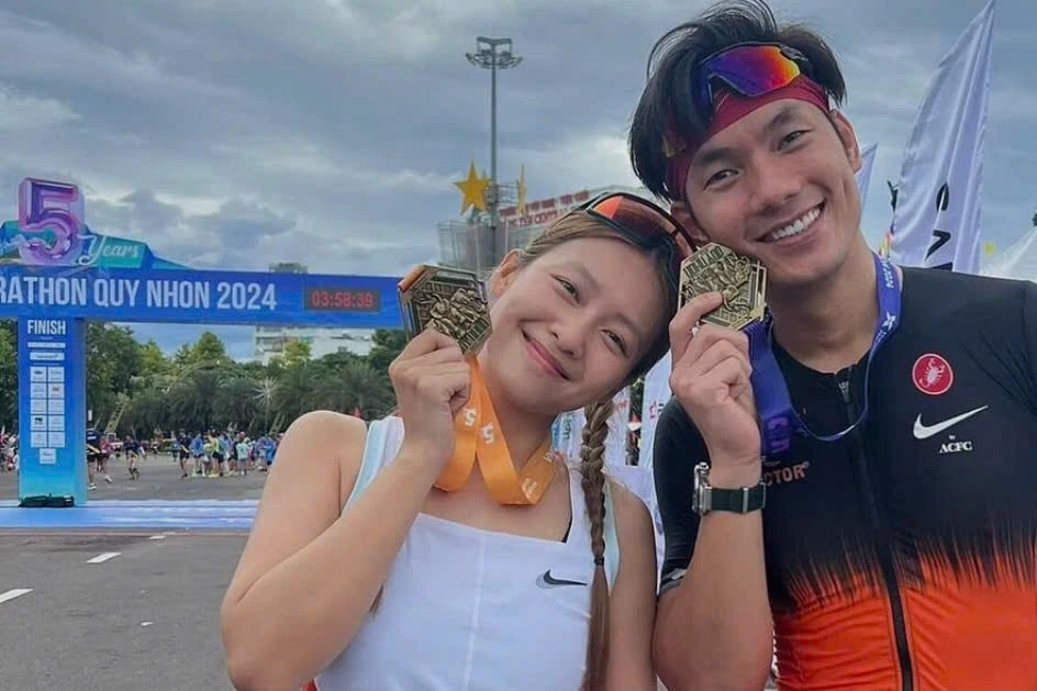 Từ diễn viên đến trail runner: hành trình 70km của Lâm Bảo Châu
