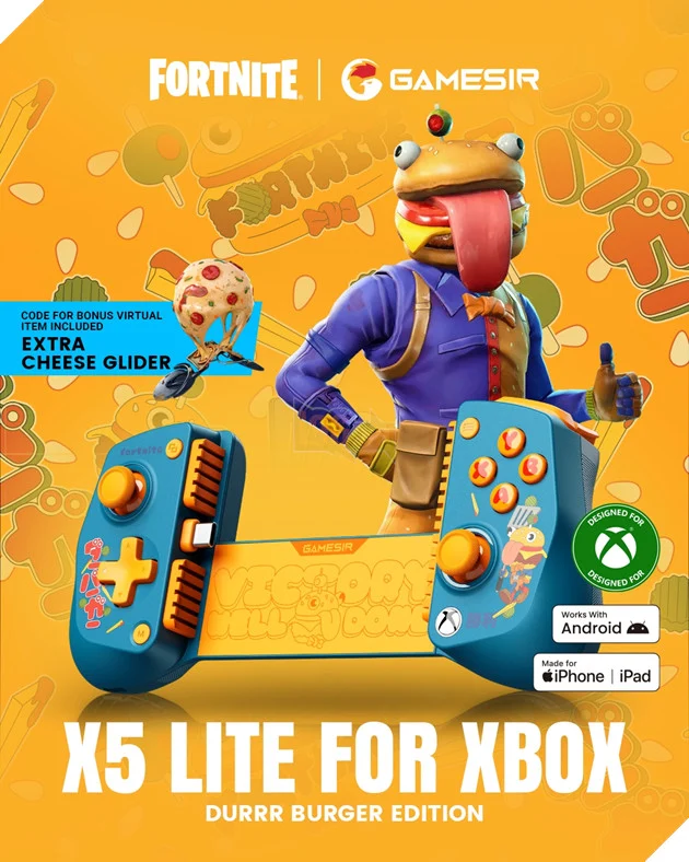 GameSir bắt tay Fortnite: Tay cầm mobile chính hãng cho game thủ try-hard