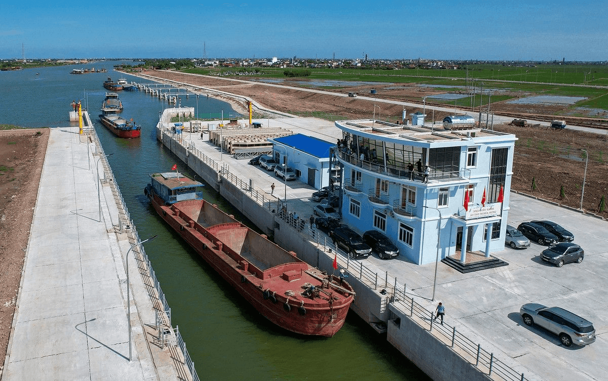Kênh đào Nghĩa Hưng: “Panama thu nhỏ” tái định hình logistics Bắc Bộ