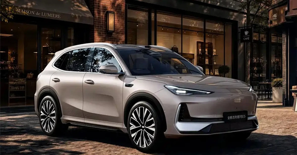 Geely EX5 cầu sau: bước ngoặt động lực học cho SUV điện 329 mã lực