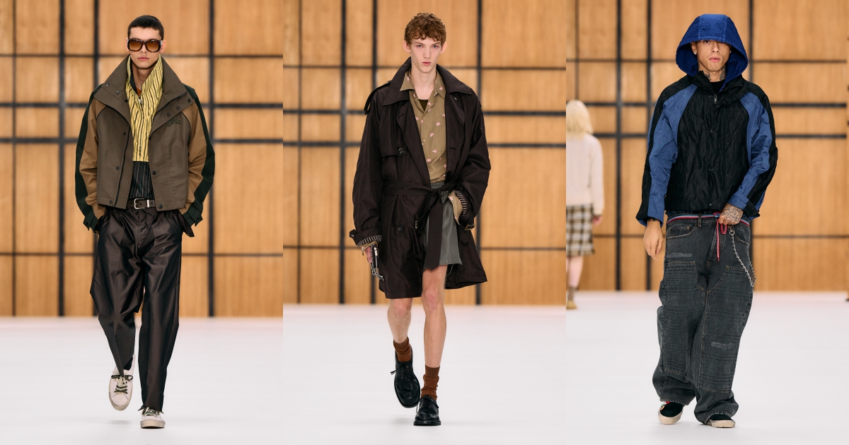 Daniel Lee tái định nghĩa họa tiết kẻ sọc Burberry