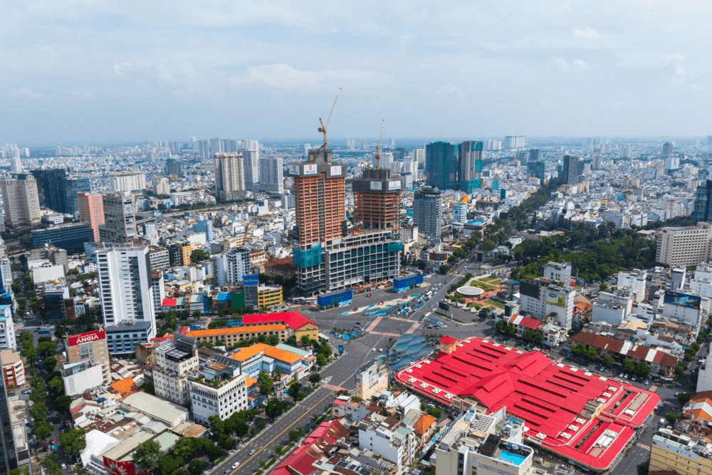 One Central Saigon: Tòa tháp đôi cao nhất Việt Nam bước vào giai đoạn tăng tốc