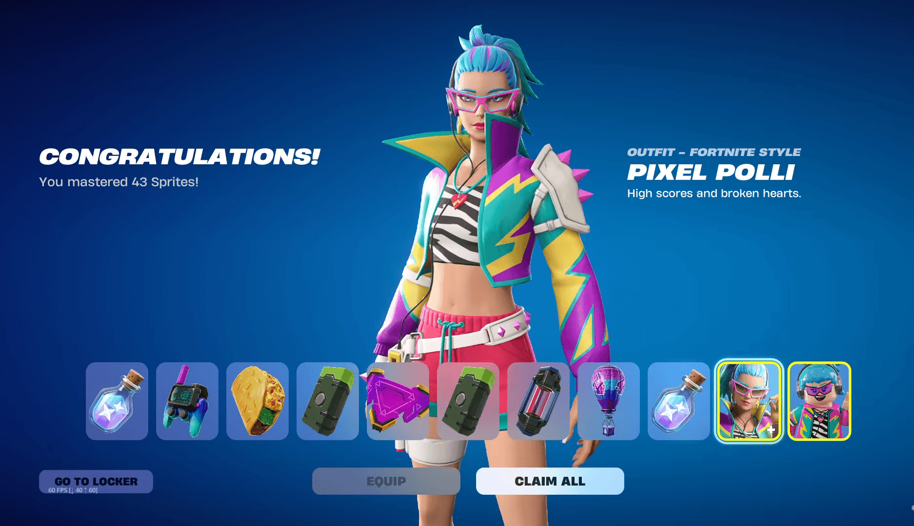Hướng dẫn thu thập tất cả Sprites miễn phí trong Fortnite Chapter 7 Season 4
