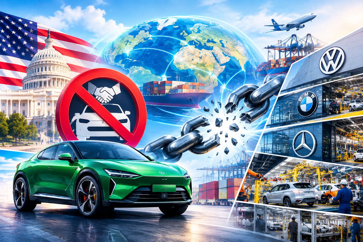 Trump muốn ô tô Trung Quốc vào Mỹ: Cuộc đối đầu mới với Detroit