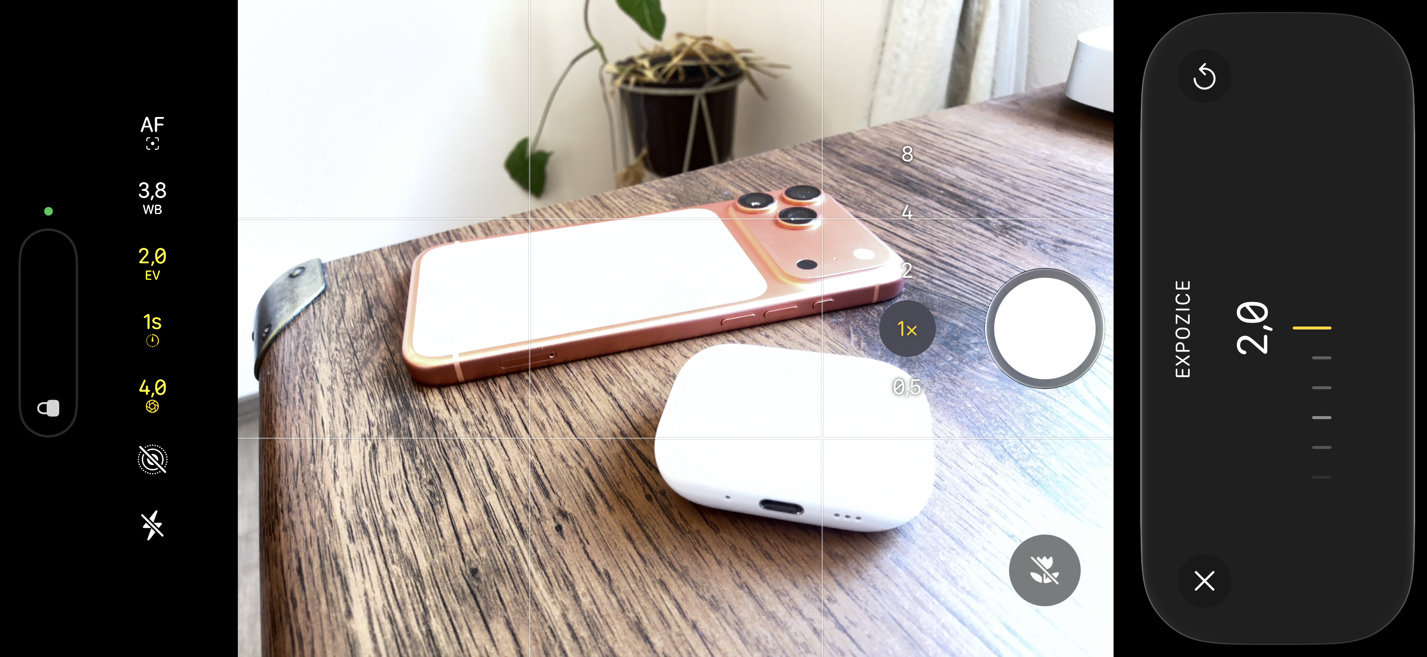 Pro Controls trên iPhone 18 Pro: chụp như máy ảnh rời