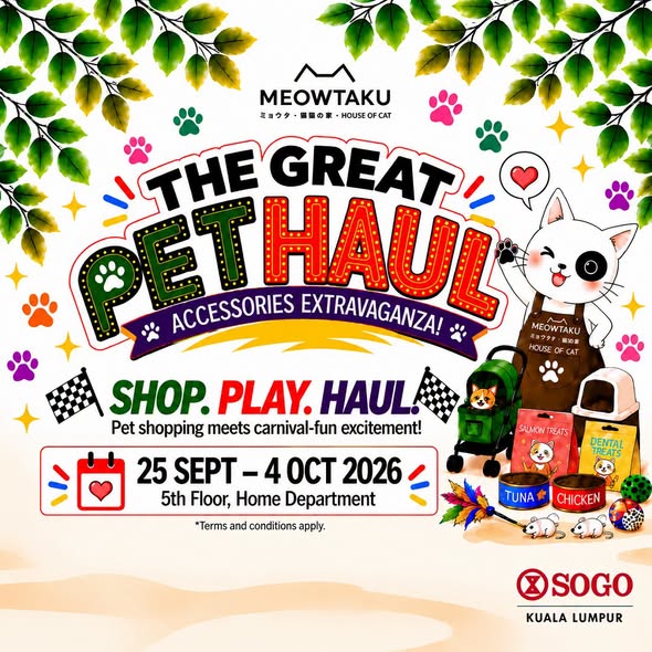 Score Big pada Jualan Aksesori Haiwan: Great Pet Haul Accessories Extravaganza