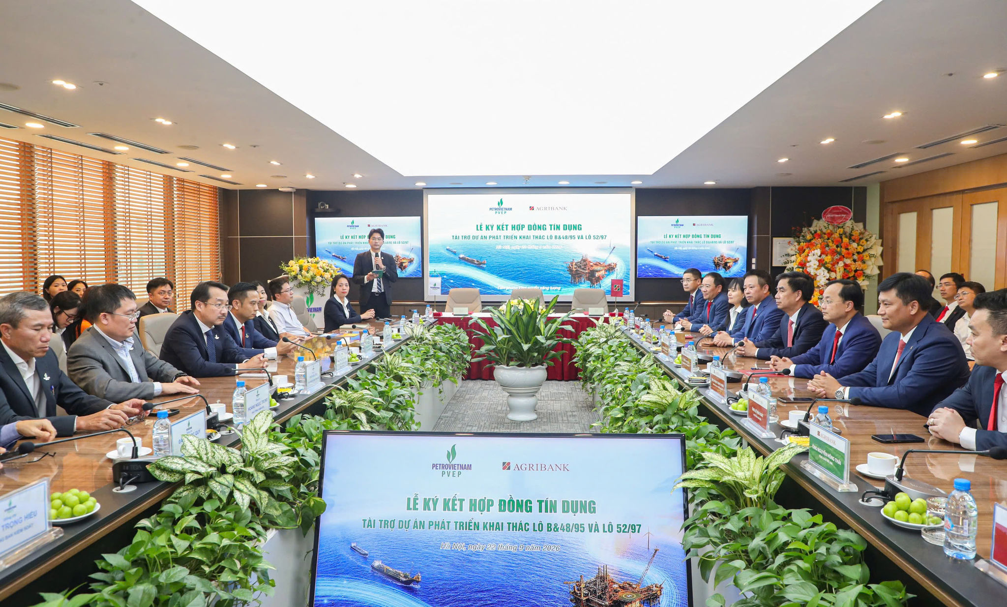 Agribank tài trợ Lô B&48/95: ngân hàng bước vào trận tuyến năng lượng