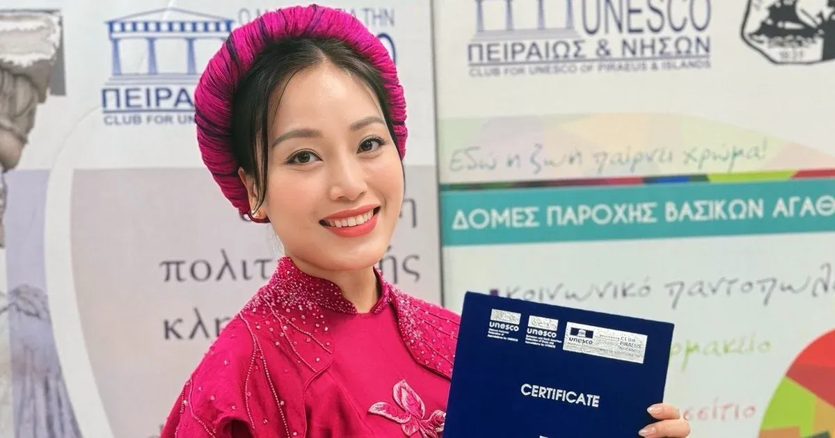 Sao Mai Huyền Trang và bước ngoặt vinh danh UNESCO