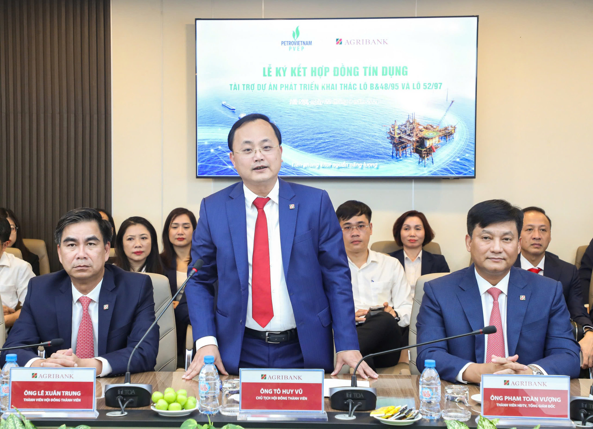 Agribank tài trợ Lô B&48/95: ngân hàng bước vào trận tuyến năng lượng