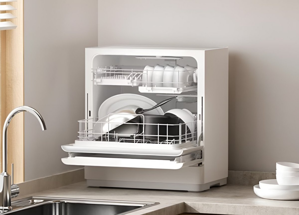 Máy rửa bát để bàn Xiaomi Mijia Smart: giải pháp AI cho bếp nhỏ