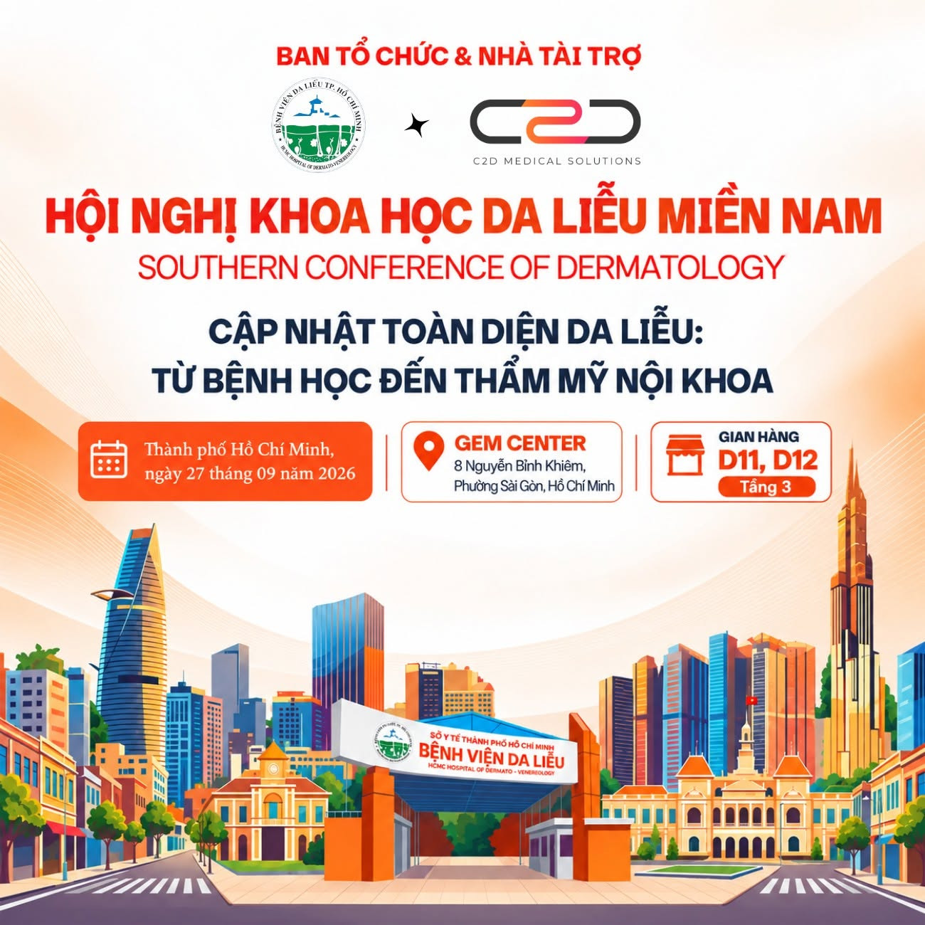 Hội nghị Da liễu Miền Nam: Công nghệ và xu hướng điều trị mới