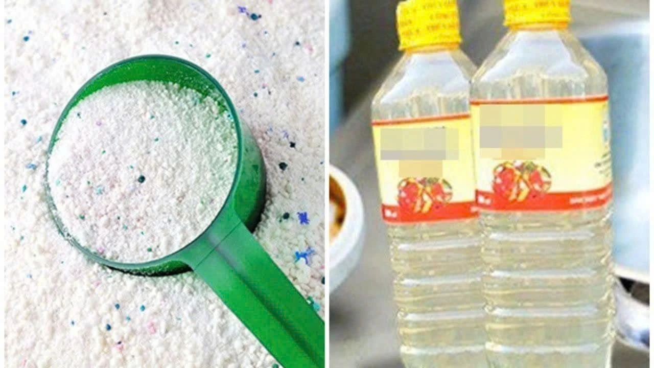 Giấm trắng và xà phòng: Bí quyết làm sạch nhà đơn giản