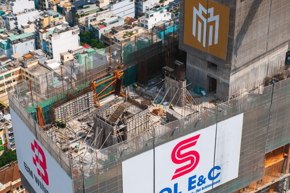 One Central Saigon: Tòa tháp đôi cao nhất Việt Nam bước vào giai đoạn tăng tốc
