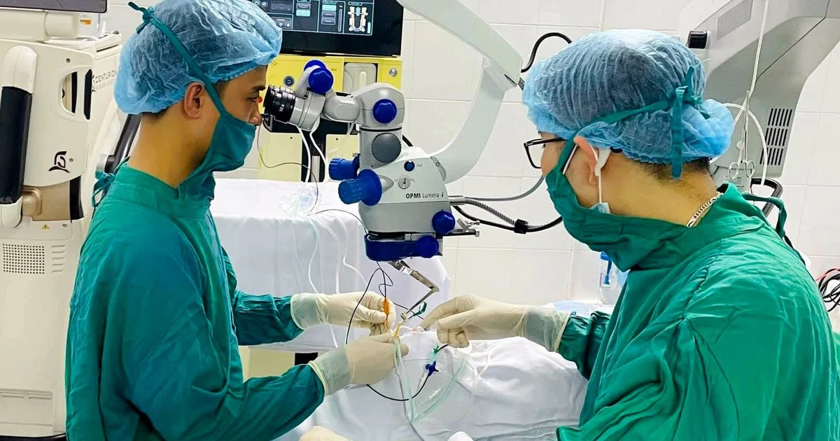 Phẫu thuật mắt phức tạp ở trẻ em: Hành trình giành lại ánh sáng