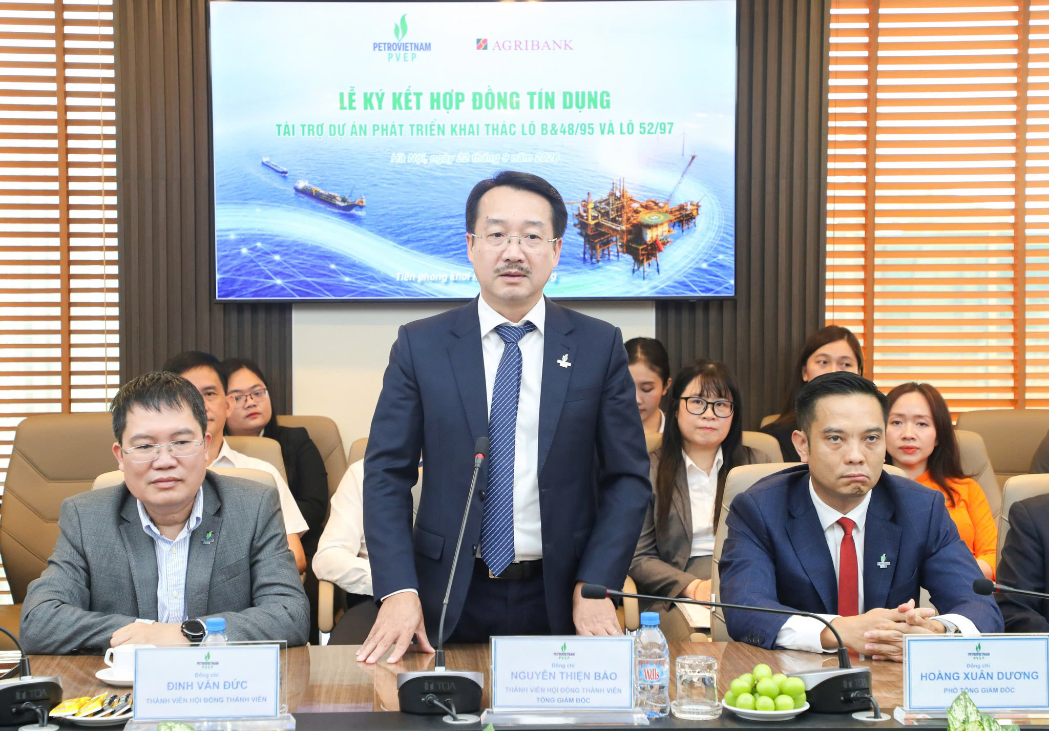 Agribank tài trợ Lô B&48/95: ngân hàng bước vào trận tuyến năng lượng