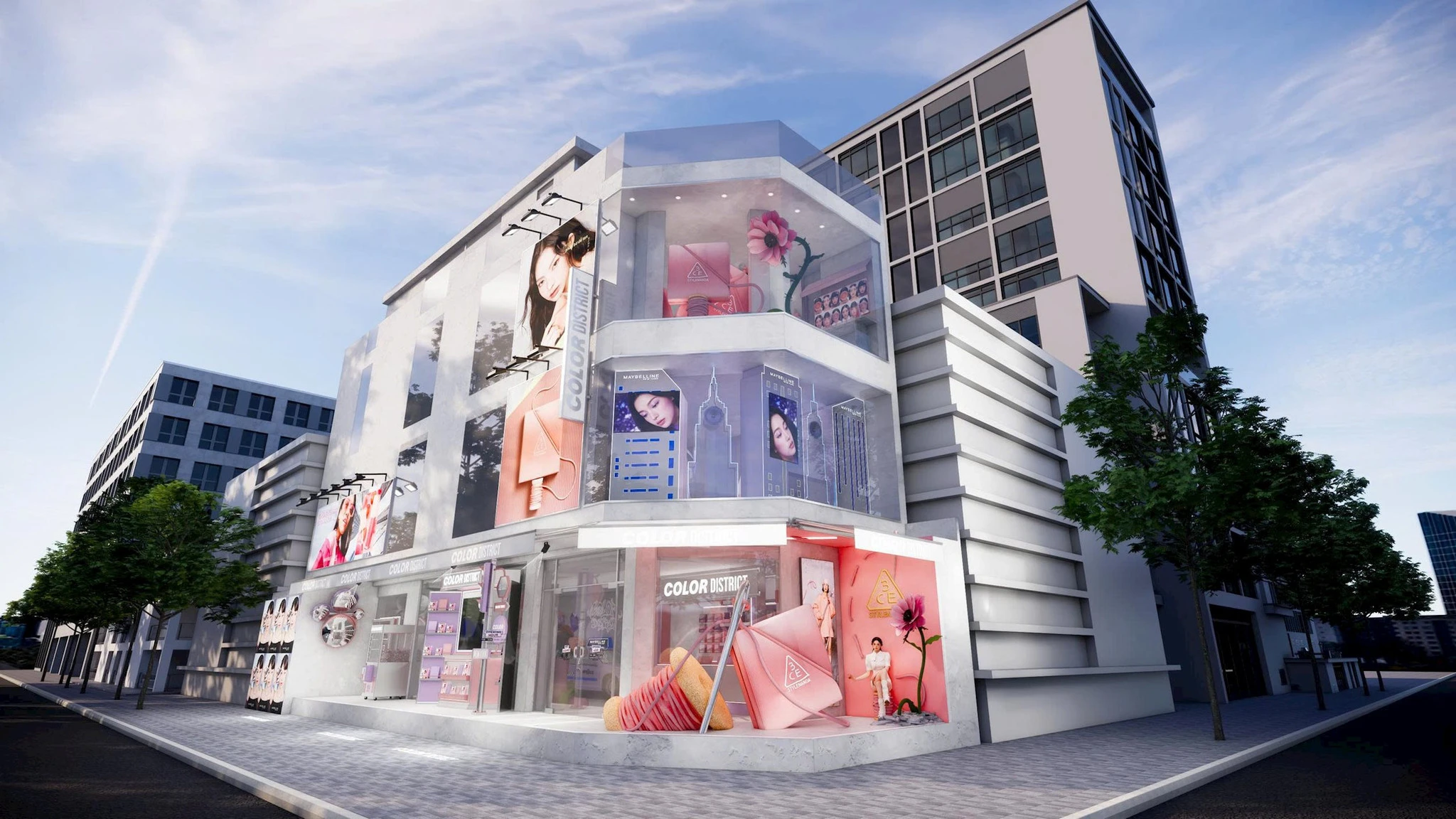 Color District Sài Gòn: Cửa hàng trải nghiệm làm đẹp đa chiều cho Gen Z