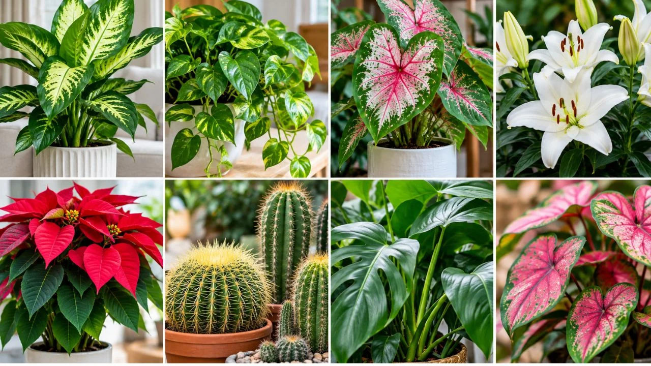 7 loài cây cảnh quen thuộc trong nhà có thể gây hại sức khỏe