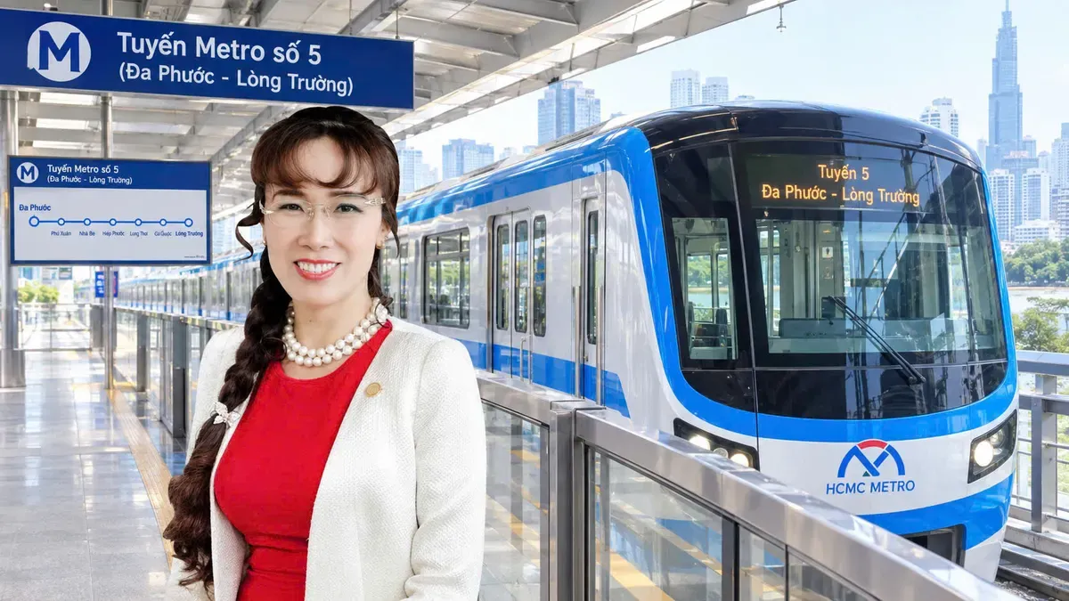 Metro số 5 TP.HCM của Sovico: trục kết nối mới từ Đa Phước đến Long Trường