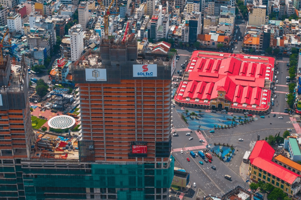 One Central Saigon: Tòa tháp đôi cao nhất Việt Nam bước vào giai đoạn tăng tốc