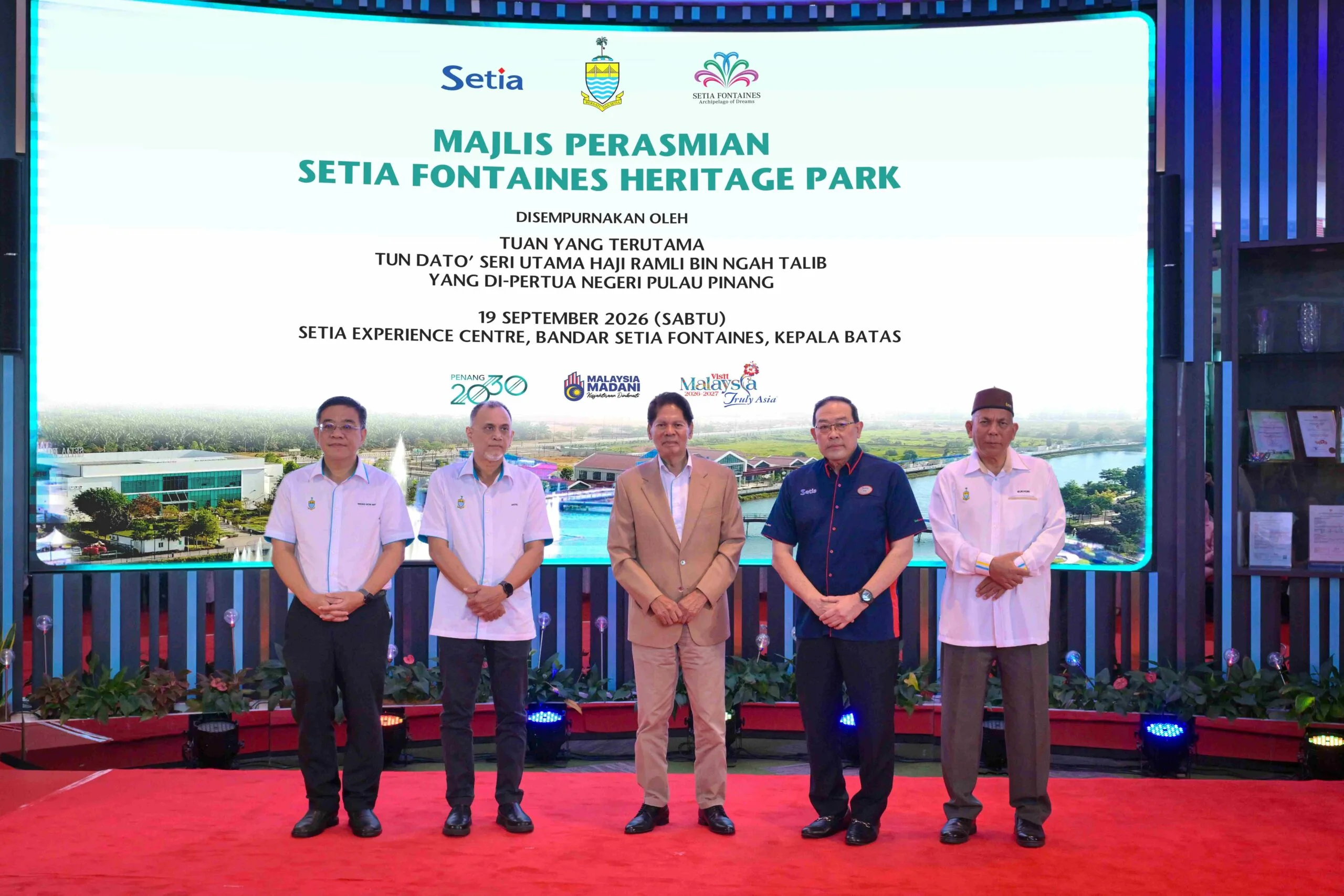 Bandar Tepi Air & Taman Warisan Baharu Mengubah Wajah Pelancongan Pantai Pulau Pinang