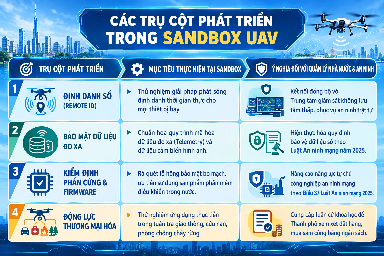 TP.HCM mở sandbox drone: Cơ hội vàng cho công nghệ UAV Việt Nam
