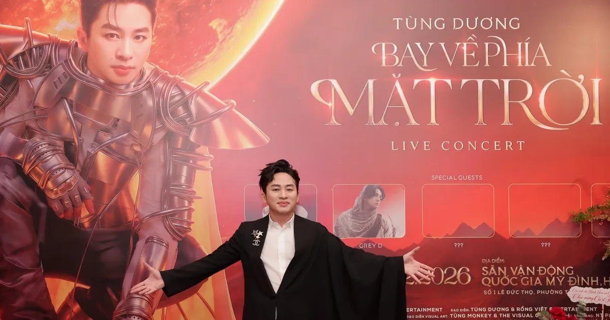 Tùng Dương liều lĩnh “Bay Về Phía Mặt Trời” tại Mỹ Đình