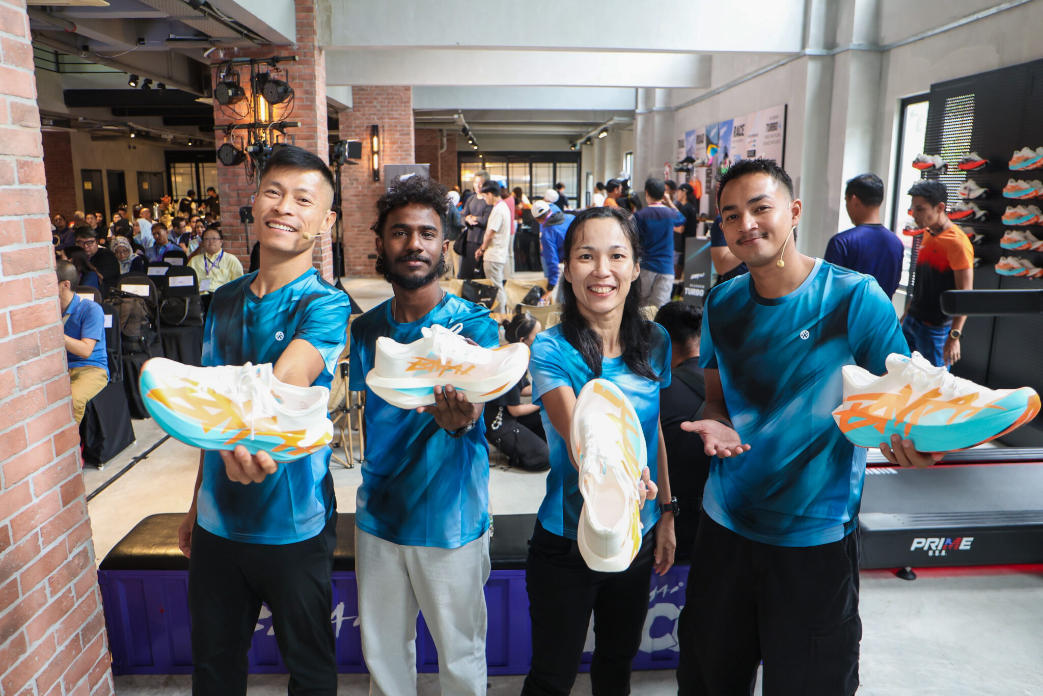 BMAI GCARBON TURBO 4: Kasut Marathon Karbon Untuk Kejar PB
