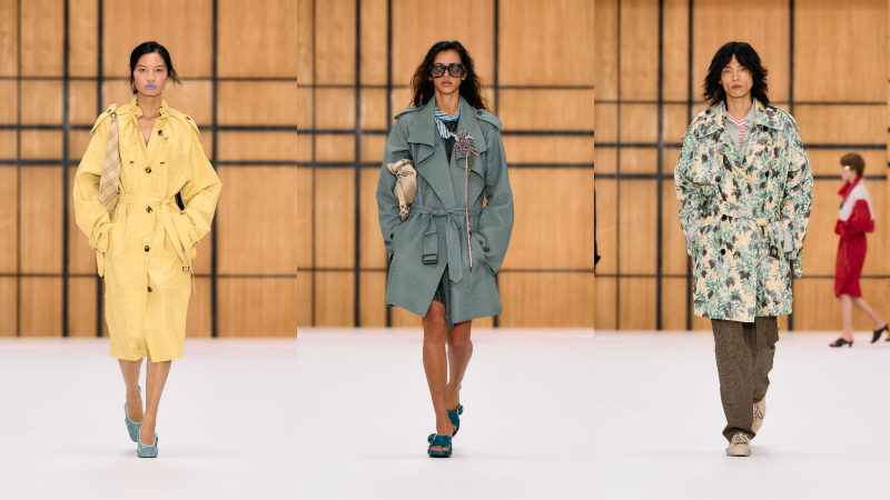 Daniel Lee tái định nghĩa họa tiết kẻ sọc Burberry