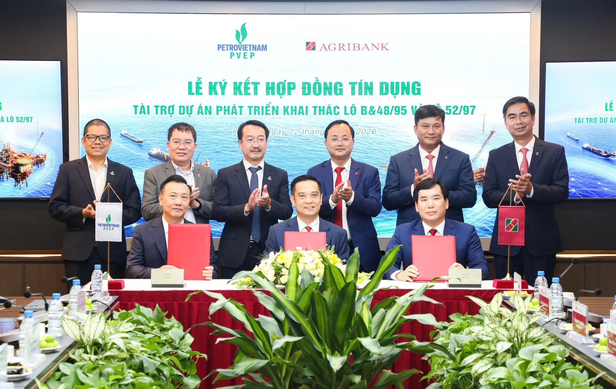 Agribank tài trợ Lô B&48/95: ngân hàng bước vào trận tuyến năng lượng