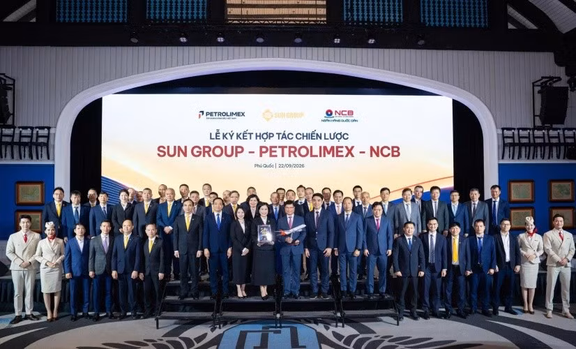 Ba tập đoàn bắt tay: Petrolimex – Sun Group – NCB đang xây dựng một hệ sinh thái năng lượng – tài chính – hàng không mới