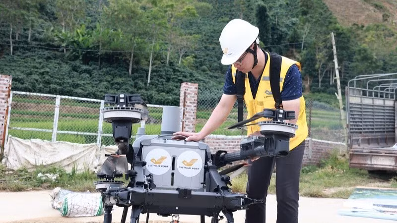 UAV mở đường bay mới cho nông sản vùng cao Điện Biên