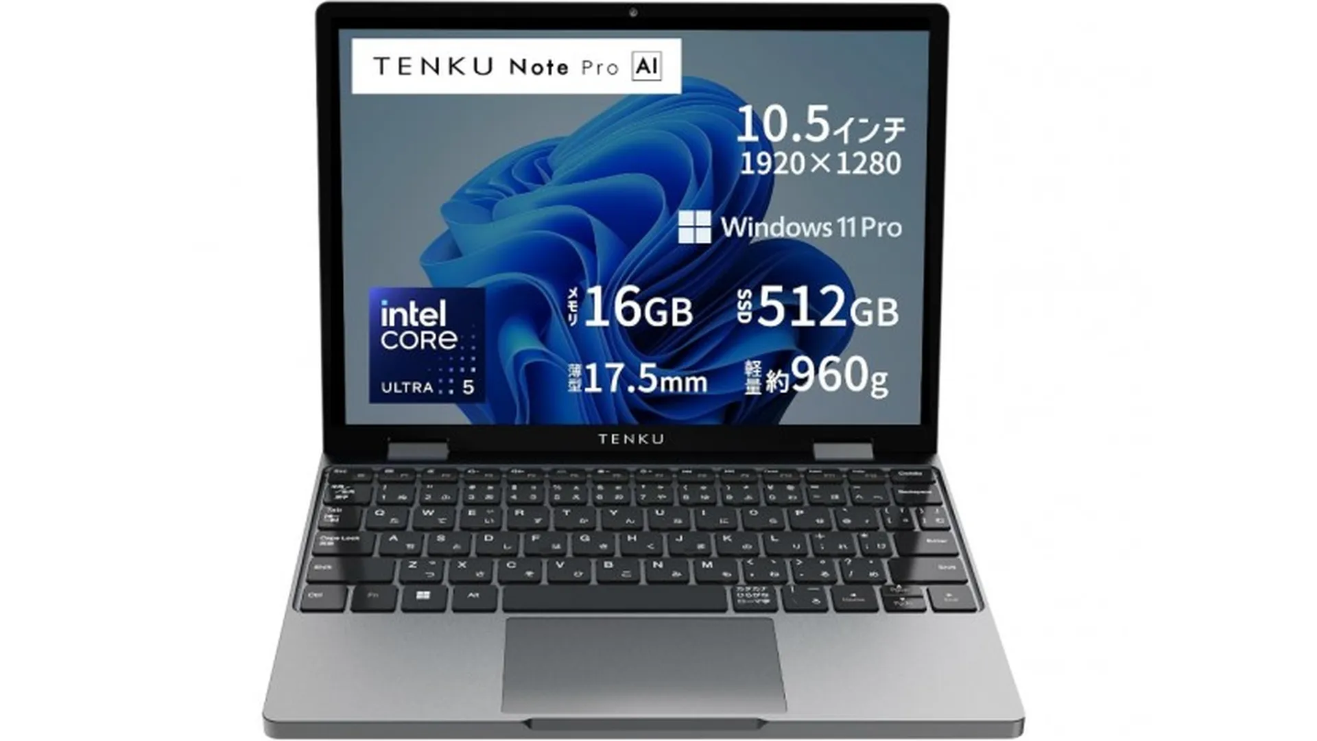 Laptop siêu nhẹ Nhật dưới 1kg: Mouse X2 đối đầu TENKU Note Pro AI