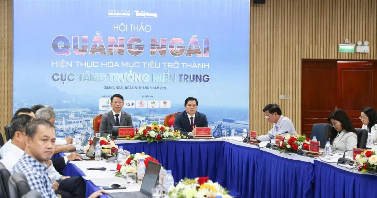 Quảng Ngãi và tham vọng trở thành cực tăng trưởng miền Trung