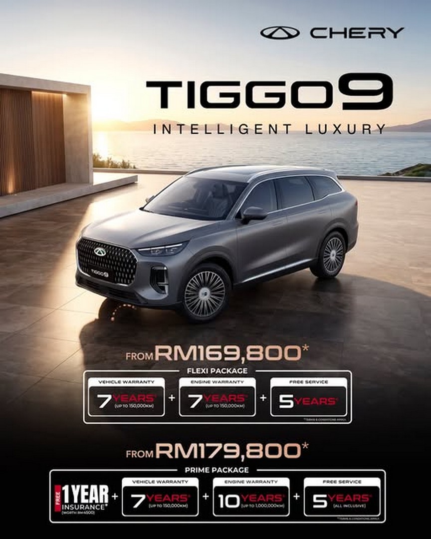 Promosi Kereta September: SUV, Tayar Percuma & Waranti Lanjutan
