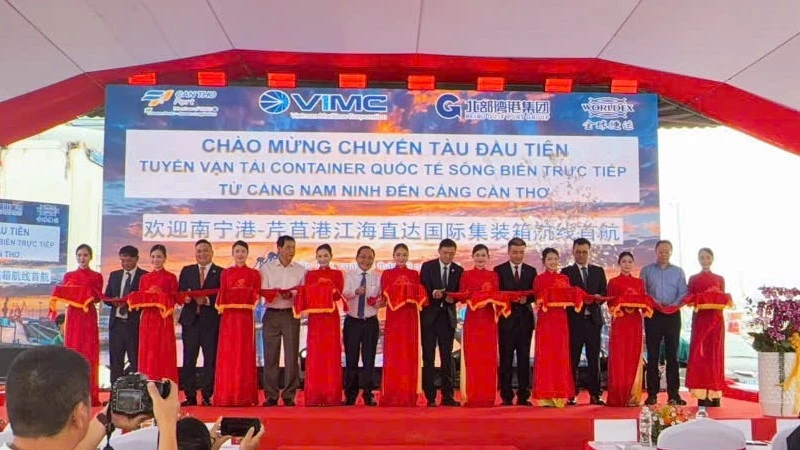 Tuyến container Cần Thơ – Nam Ninh: bước ngoặt kết nối Tây Nam Trung Quốc