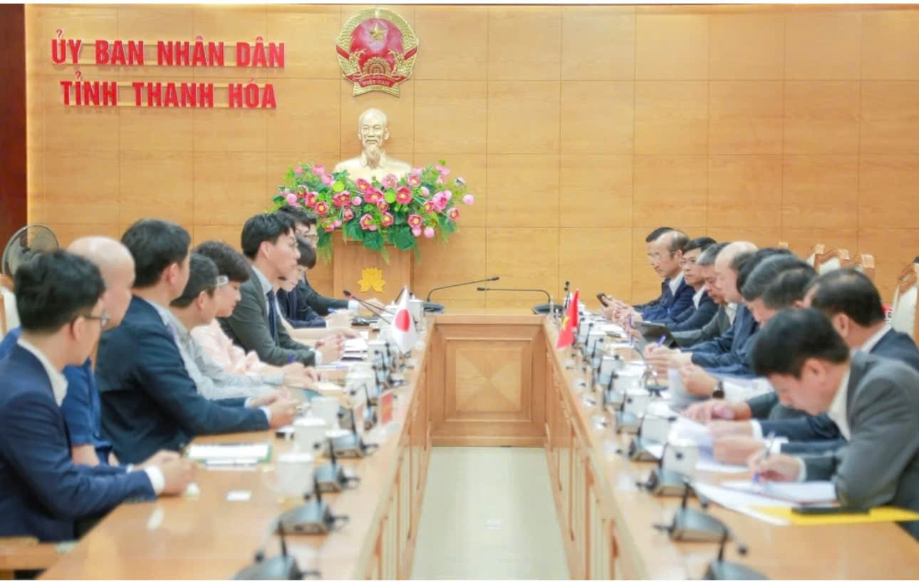 Thanh Hóa bắt tay Nhật Bản xây trục kinh tế xanh tại Nghi Sơn